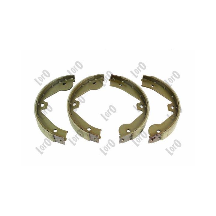 Stabdžių trinkelių komplektas, stovėjimo stabdis ABAKUS 231-05-046