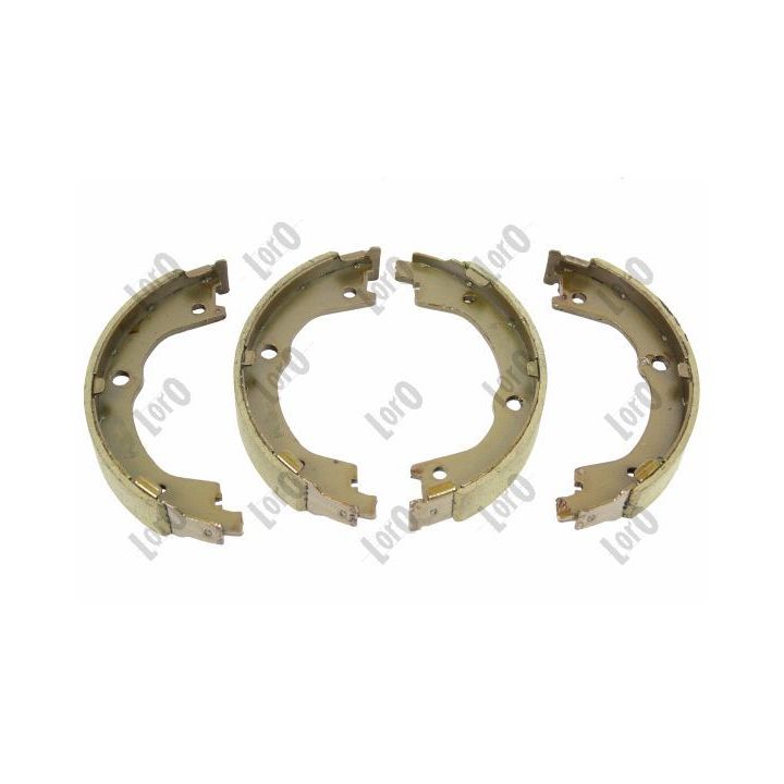 Stabdžių trinkelių komplektas, stovėjimo stabdis ABAKUS 231-05-070