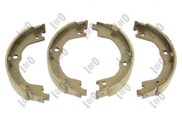 Stabdžių trinkelių komplektas, stovėjimo stabdis ABAKUS 231-05-070