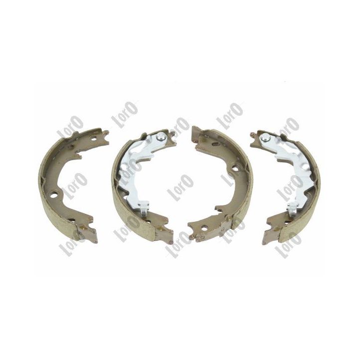 Stabdžių trinkelių komplektas, stovėjimo stabdis ABAKUS 231-05-072