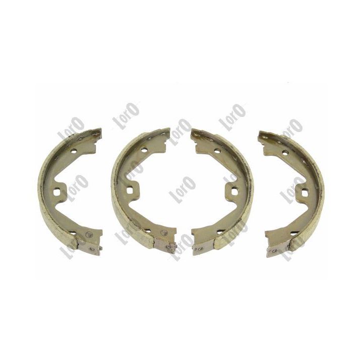 Stabdžių trinkelių komplektas, stovėjimo stabdis ABAKUS 231-05-082