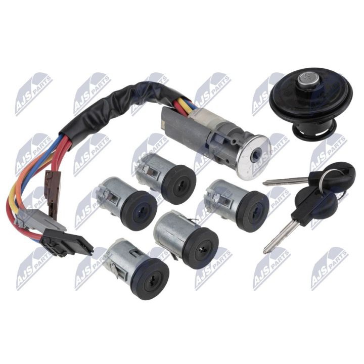 Užrakto komplektas, užrakinimo sistema NTY EZC-CT-093