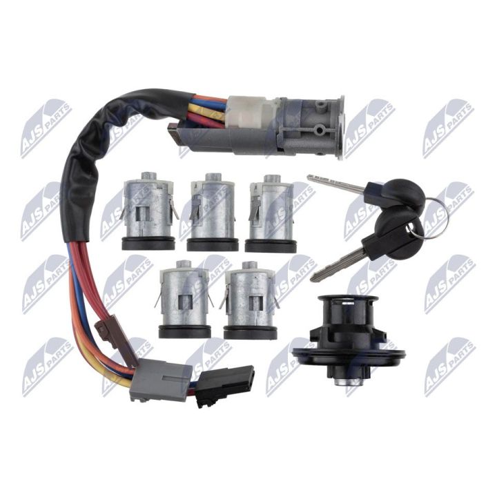 Užrakto komplektas, užrakinimo sistema NTY EZC-CT-093