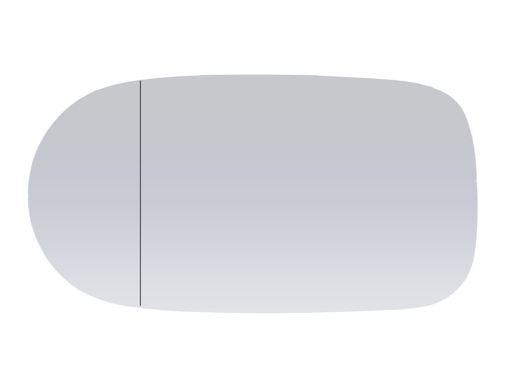 Veidrodėlio stiklas, išorinis veidrodėlis ABAKUS 1125G01