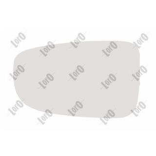 Veidrodėlio stiklas, išorinis veidrodėlis ABAKUS 2322G01