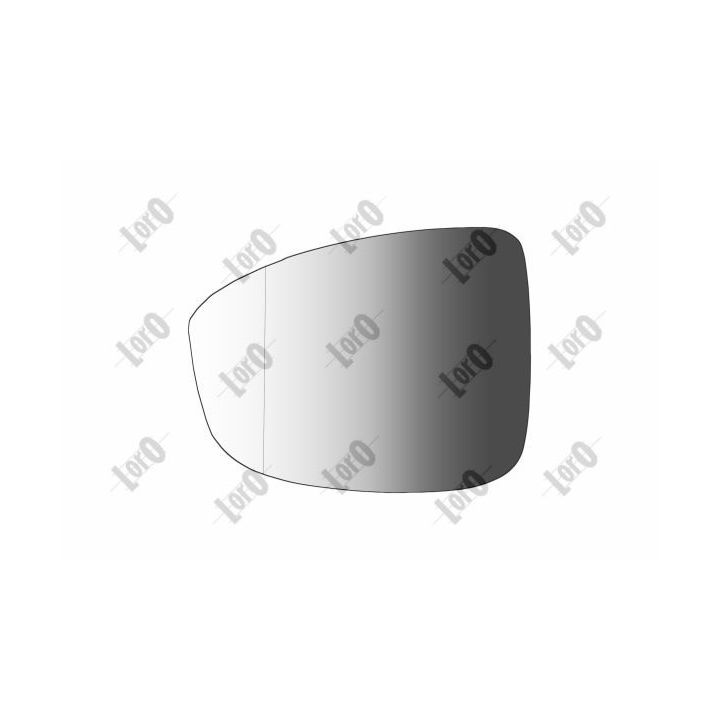 Veidrodėlio stiklas, išorinis veidrodėlis ABAKUS 2324G03