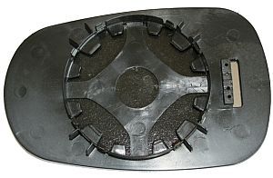 Veidrodėlio stiklas, išorinis veidrodėlis ABAKUS 0801G03