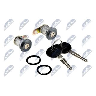 Užrakto cilindro komplektas NTY EZC-HY-540