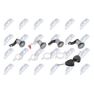 Užrakto cilindro komplektas NTY EZC-RE-025