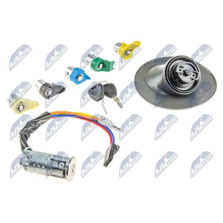 Užrakto cilindro komplektas NTY EZC-RE-072