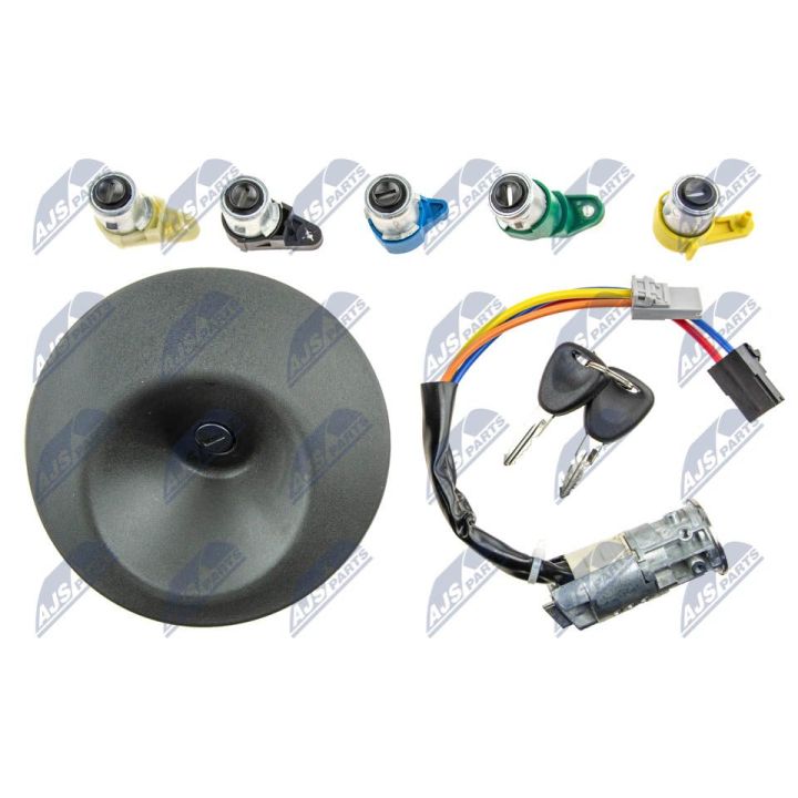 Užrakto cilindro komplektas NTY EZC-RE-072