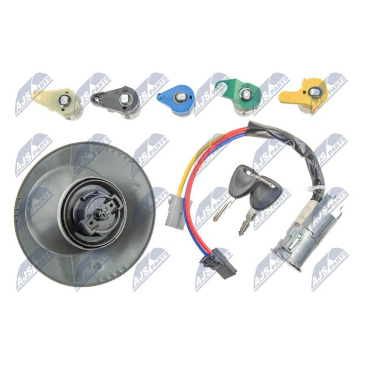 Užrakto cilindro komplektas NTY EZC-RE-072