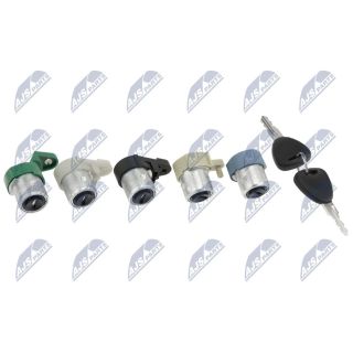 Užrakto cilindro komplektas NTY EZC-RE-094