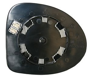 Veidrodėlio stiklas, išorinis veidrodėlis ABAKUS 3137G02