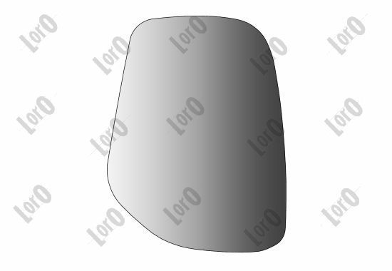 Veidrodėlio stiklas, išorinis veidrodėlis ABAKUS 3142G01