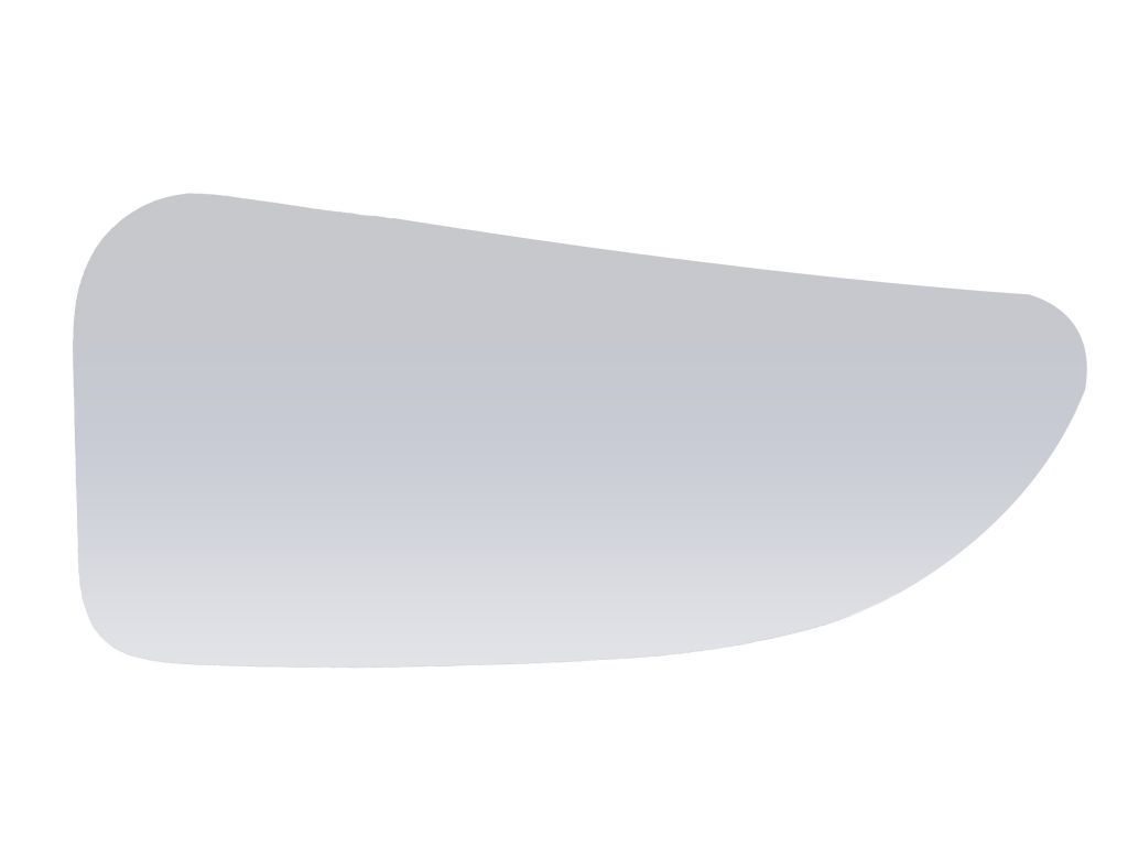 Veidrodėlio stiklas, išorinis veidrodėlis ABAKUS 3163G06