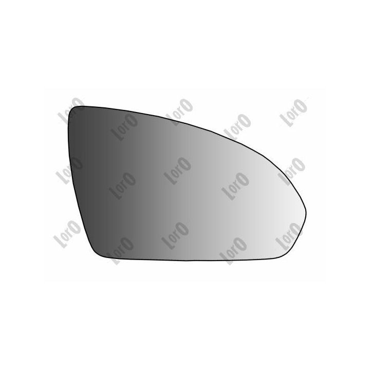 Veidrodėlio stiklas, išorinis veidrodėlis ABAKUS 3602G12