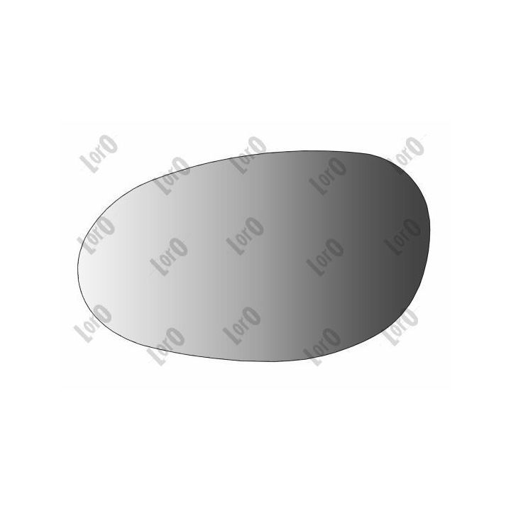 Veidrodėlio stiklas, išorinis veidrodėlis ABAKUS 3607G01