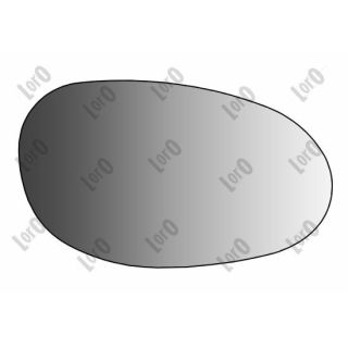 Veidrodėlio stiklas, išorinis veidrodėlis ABAKUS 3607G02