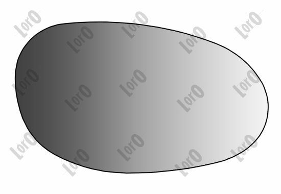 Veidrodėlio stiklas, išorinis veidrodėlis ABAKUS 3607G02