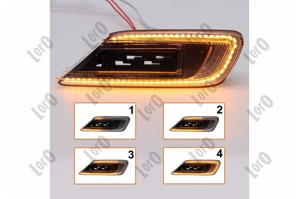 Indikatoriaus rinkinys ABAKUS L32-140-008LED-D