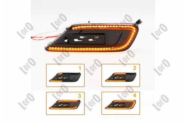 Indikatoriaus rinkinys ABAKUS L32-140-008LED-SD