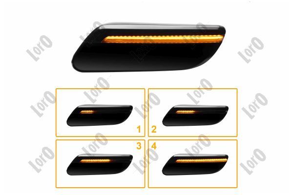 Indikatoriaus rinkinys ABAKUS L32-140-009LED-SD