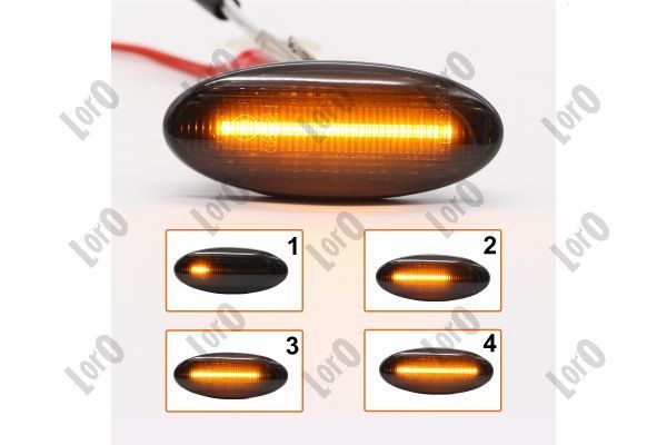 Indikatoriaus rinkinys ABAKUS L35-140-001LED-SD