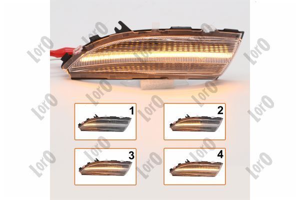 Indikatoriaus rinkinys ABAKUS L42-140-002LED-D