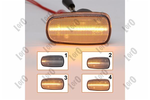 Indikatoriaus rinkinys ABAKUS L51-140-002LED-D