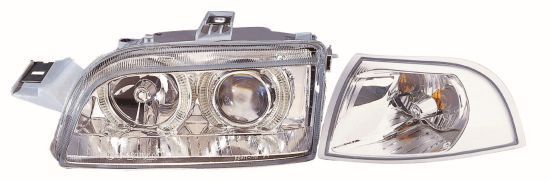 Priekinių žibintų komplektas ABAKUS 661-1145PXNDAM1