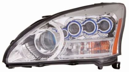 Priekinių žibintų komplektas ABAKUS D24-1102P-RDBM1