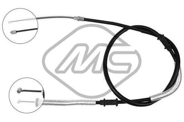 Trosas, stovėjimo stabdys Metalcaucho 80205