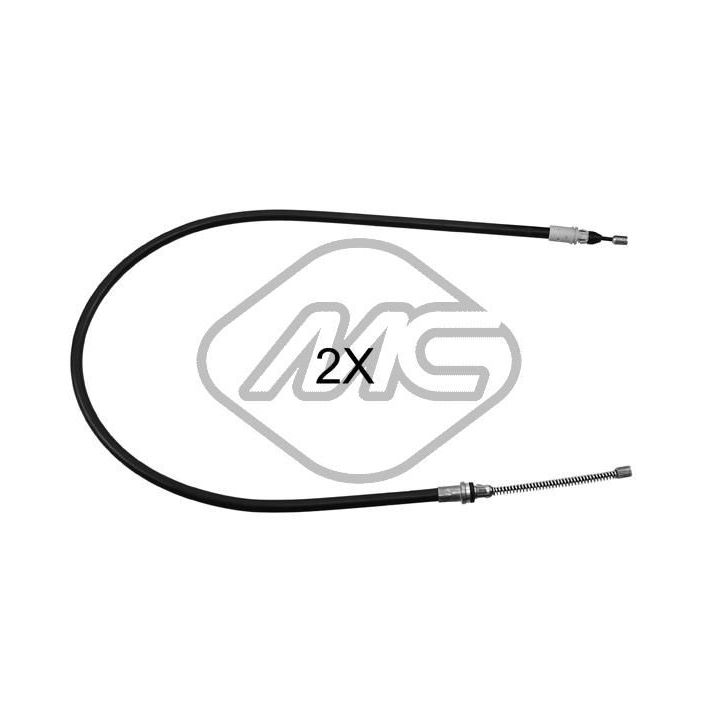 Trosas, stovėjimo stabdys Metalcaucho 81032