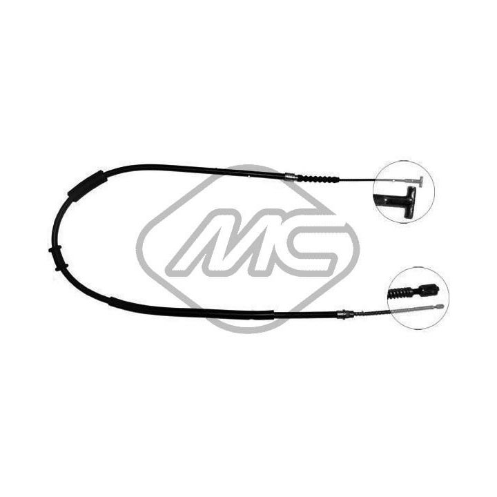 Trosas, stovėjimo stabdys Metalcaucho 81283