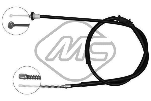 Trosas, stovėjimo stabdys Metalcaucho 81357