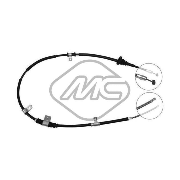 Trosas, stovėjimo stabdys Metalcaucho 81970