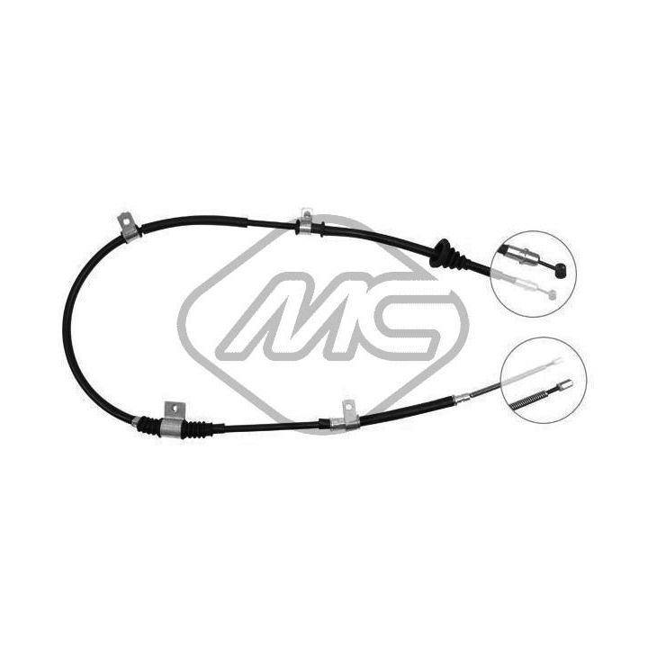 Trosas, stovėjimo stabdys Metalcaucho 81971