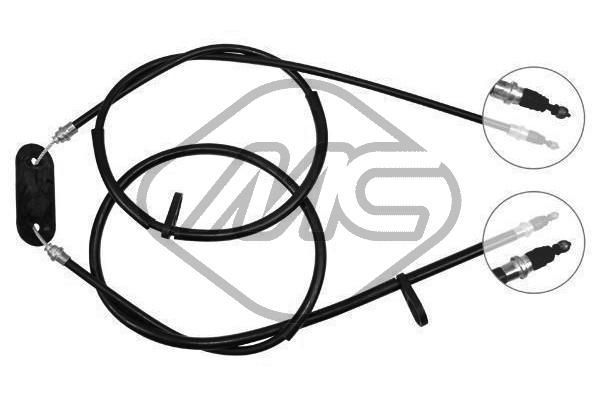 Trosas, stovėjimo stabdys Metalcaucho 82091