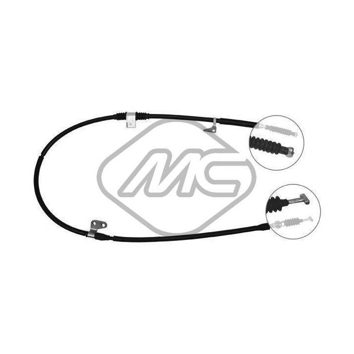 Trosas, stovėjimo stabdys Metalcaucho 82186