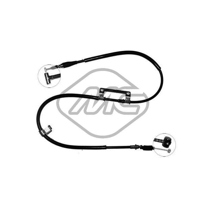 Trosas, stovėjimo stabdys Metalcaucho 82208