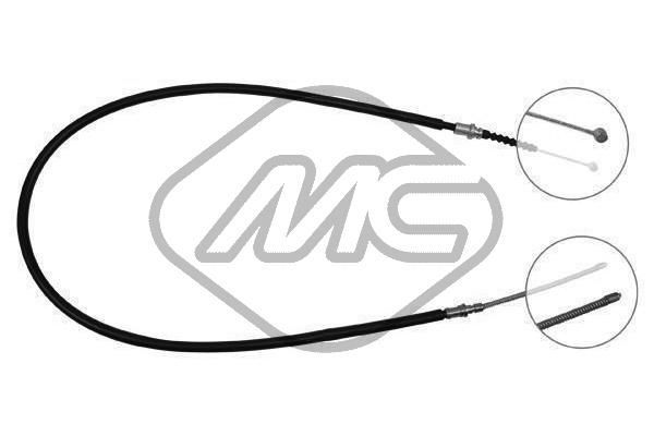 Trosas, stovėjimo stabdys Metalcaucho 83954