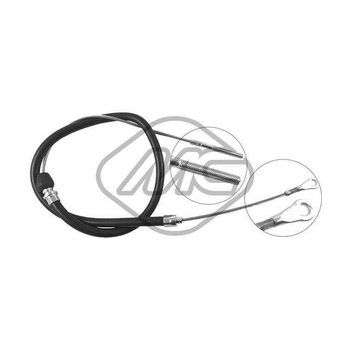 Trosas, stovėjimo stabdys Metalcaucho 83979