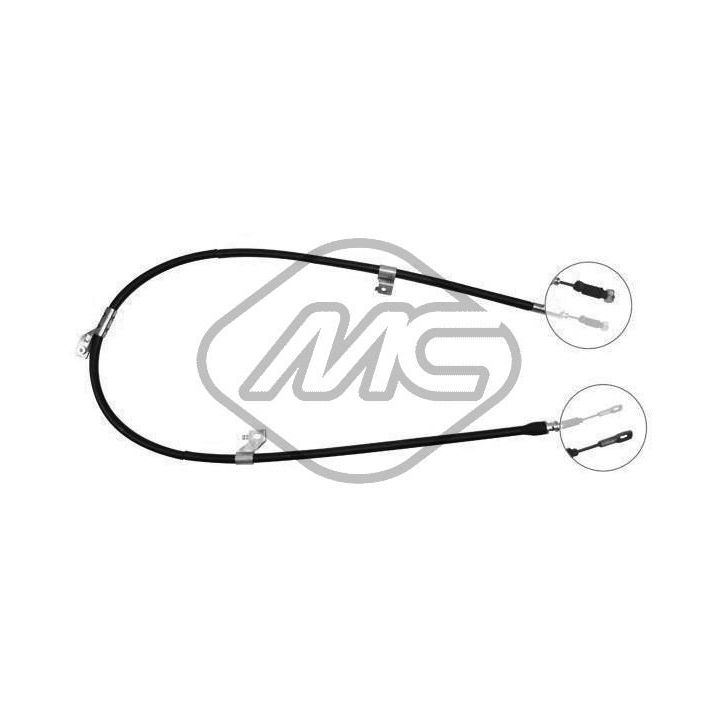 Trosas, stovėjimo stabdys Metalcaucho 83980