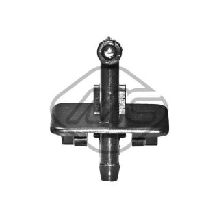 Plovimo skysčio purkštukas, priekinis langas Metalcaucho 32604