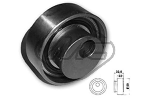 įtempiklio skriemulys, paskirstymo diržas Metalcaucho 48686