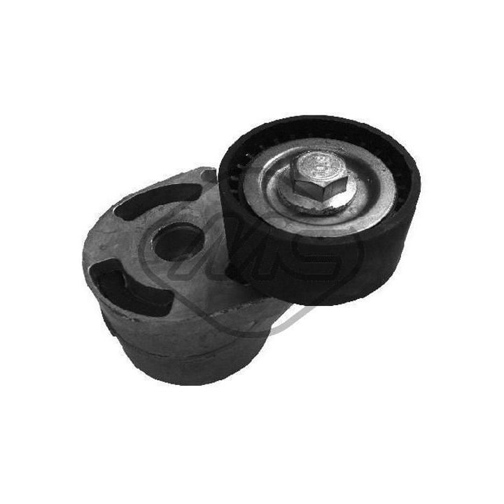 įtempiklio skriemulys, V formos rumbuotas diržas Metalcaucho 05491