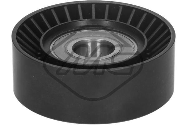 įtempiklio skriemulys, V formos rumbuotas diržas Metalcaucho 14845