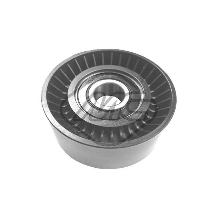 įtempiklio skriemulys, V formos rumbuotas diržas Metalcaucho 15546