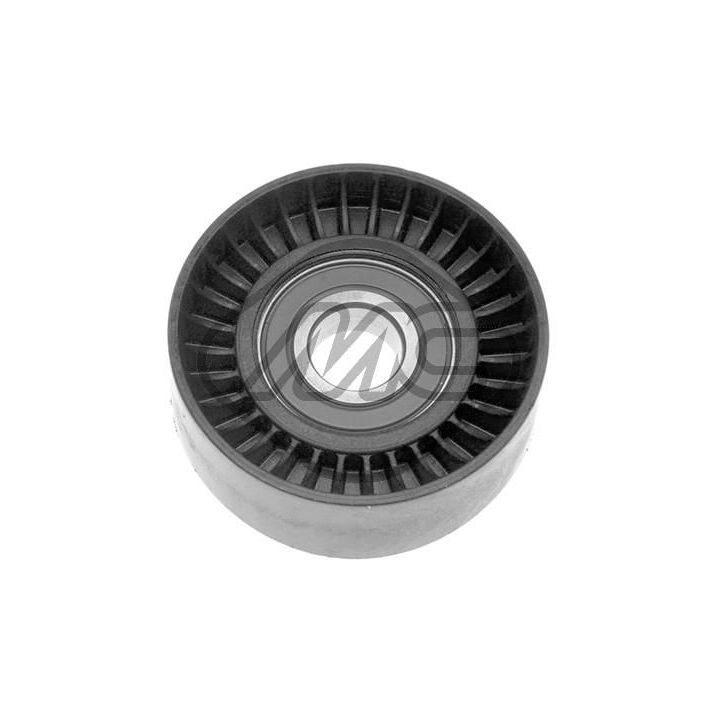 įtempiklio skriemulys, V formos rumbuotas diržas Metalcaucho 49331